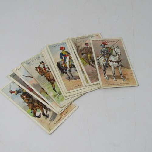 1905 Riders of the world cigarette cards set No. 1 to 50 John Player and Sons