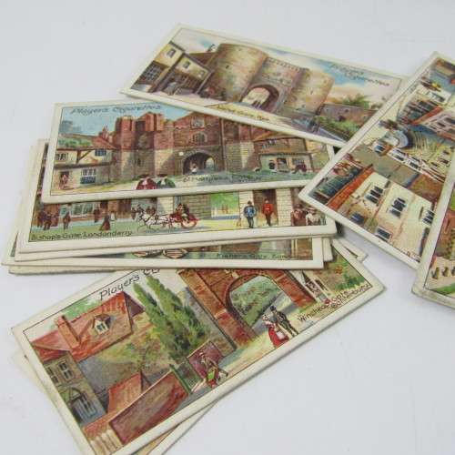 1909 John Player and Sons cigarette cards - Celebrating Gateways No. 1 to 50