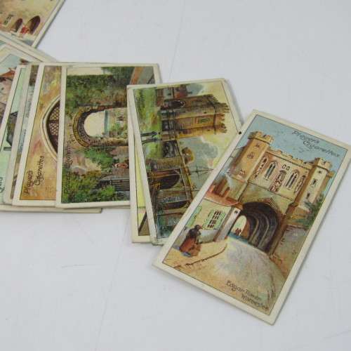 1909 John Player and Sons cigarette cards - Celebrating Gateways No. 1 to 50