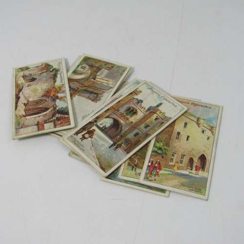 1909 John Player and Sons cigarette cards - Celebrating Gateways No. 1 to 50