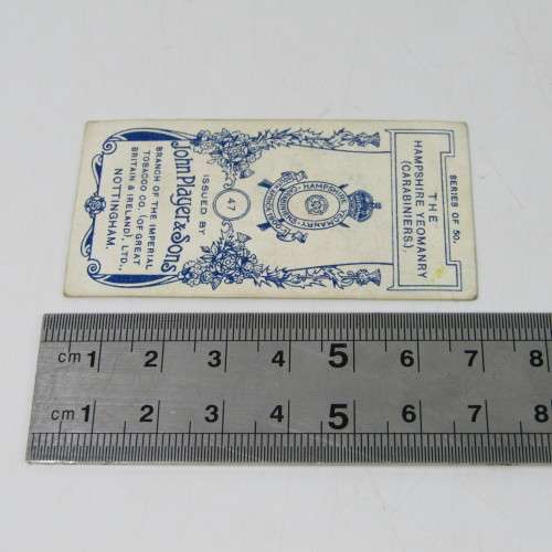 1924 John Players cigarette cards - Banners and Cap badges - full set of 50