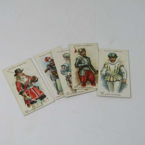 1909 John Players and Sons cigarette cards - Arms and Armour - No. 1 to 50