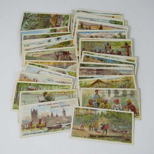 1904 British Empire series John Players and Sons cigarette cards - No. 1 to 50