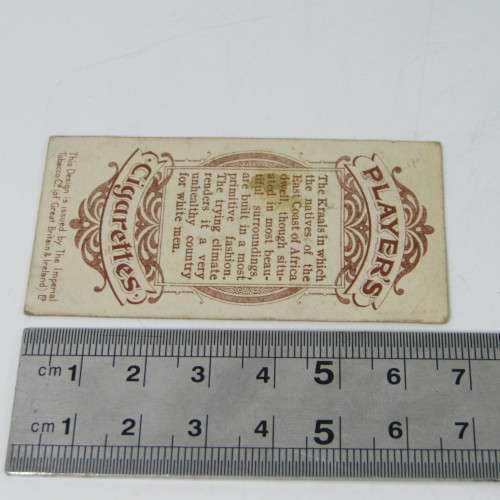 1904 British Empire series John Players and Sons cigarette cards - No. 1 to 50