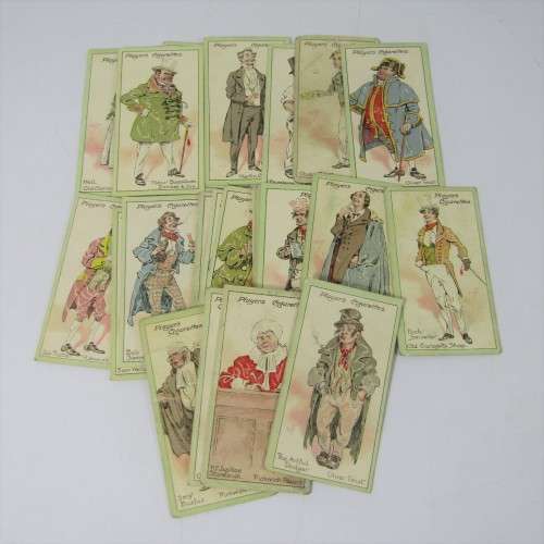 1912 John Players and Sons cigarette cards - Caracters from Dickens - No. 1 to 25
