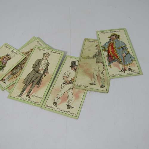 1912 John Players and Sons cigarette cards - Caracters from Dickens - No. 1 to 25