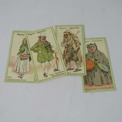 1912 John Players and Sons cigarette cards - Caracters from Dickens - No. 1 to 25