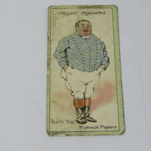 1912 John Players and Sons cigarette cards - Caracters from Dickens - No. 1 to 25