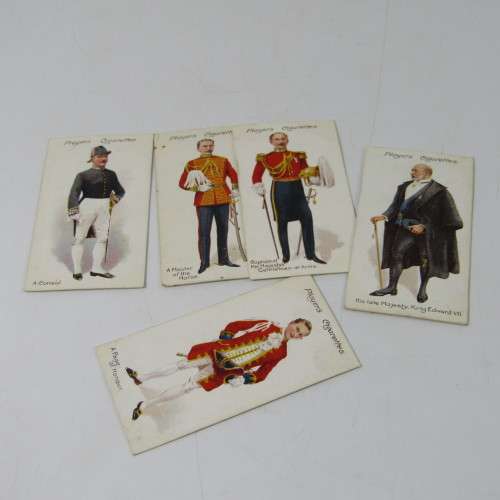 1911 John Players and Sons cigarette cards - Ceremonial and Court - No. 1 to 25