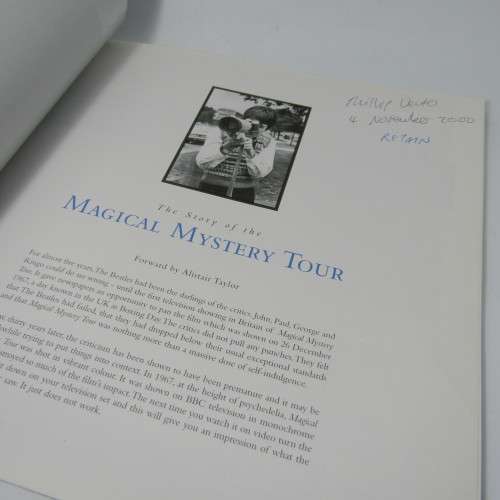 The Making of the Beatles Magical Mystery tour by Tony Barrow