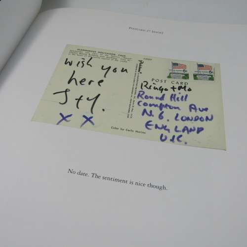 Postcards from the Boys by Ringo Starr of the Beatles