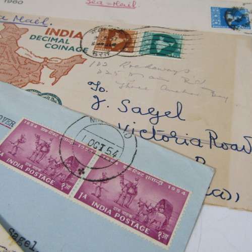 Lot of 9 India First Day Covers 1950`s