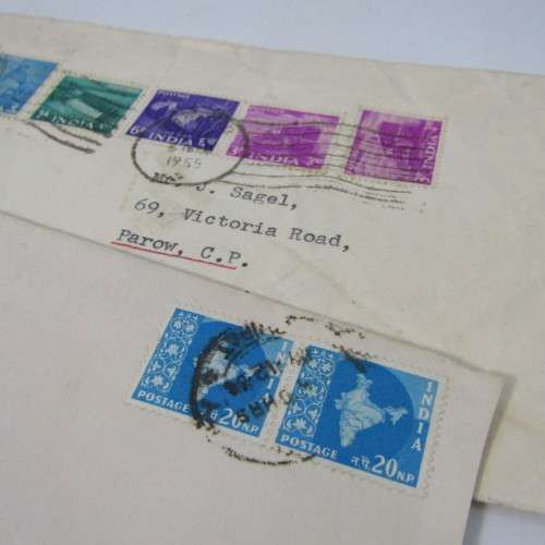 Lot of 9 India First Day Covers 1950`s