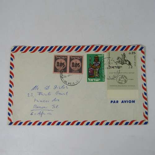 Lot of 32 Israel Postal and First Day Covers dated between 1950 and 1962