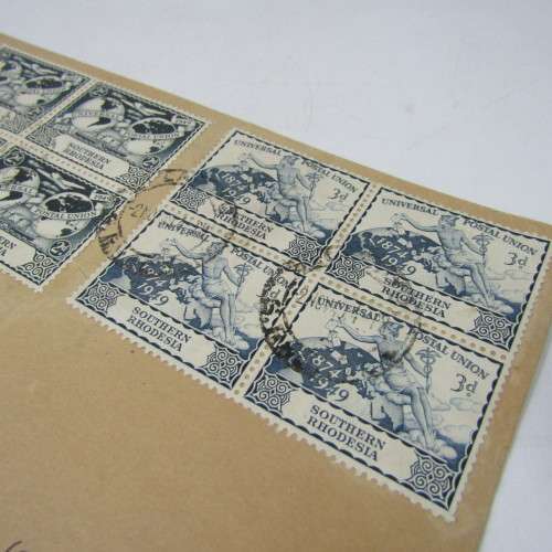 Lot of 14 Southern Rhodesia and Nyasaland Postal /  First Day Covers