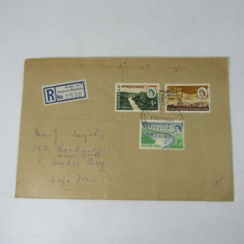 Lot of 14 Southern Rhodesia and Nyasaland Postal /  First Day Covers