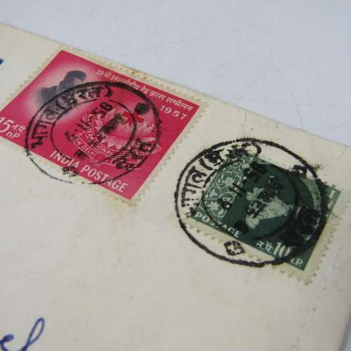 Lot of 4 Red Cross First Day Covers posted India to South Africa