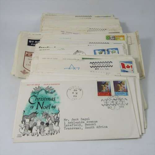 Lot of 82 Canada First Day Covers from the 1960`s