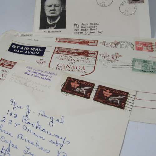 Lot of 82 Canada First Day Covers from the 1960`s