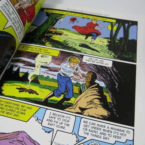 The Adventures of Huckleberry Finn by Mark Twain - Classics Illustrated #19
