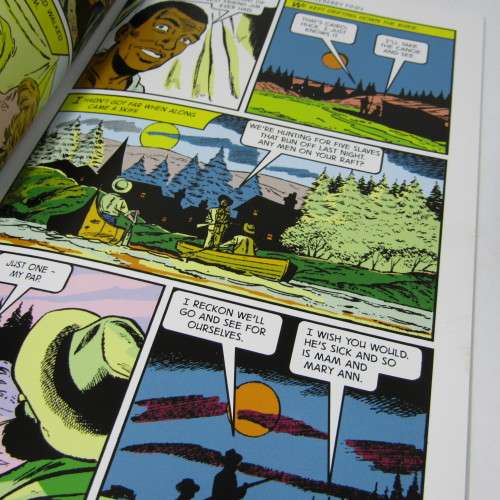 The Adventures of Huckleberry Finn by Mark Twain - Classics Illustrated #19