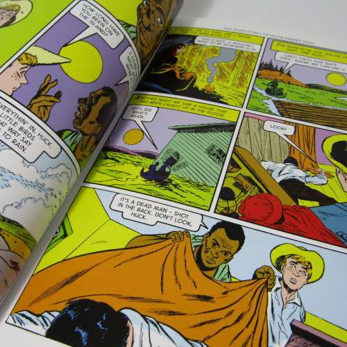 The Adventures of Huckleberry Finn by Mark Twain - Classics Illustrated #19