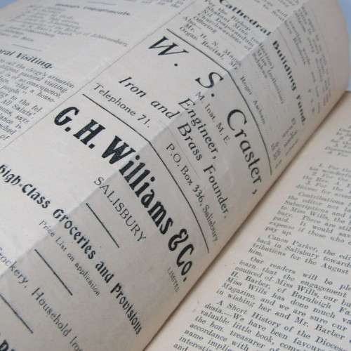 July 1922 copy of the Rhodesia Church magazine