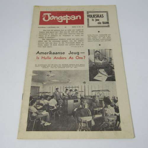 Die Jongspan Afrikaanse Nuusblad - 3 Oktober 1960