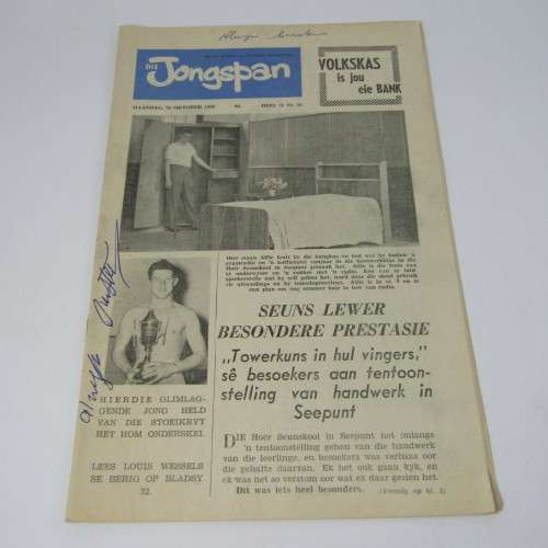 Die Jongspan Afrikaanse Nuusblad - 24 Oktober 1960