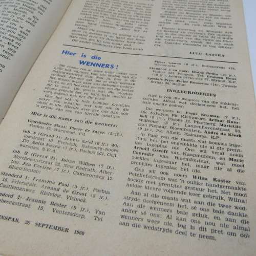 Die Kleinspan - 26 September 1960 - No. 32