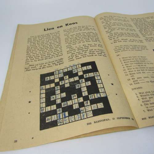 Die Kleinspan - 15 September 1958 - No. 30