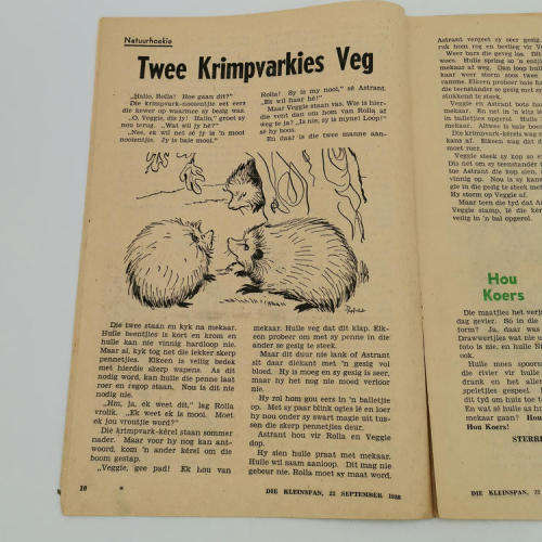 Die Kleinspan 22 September 1958 - No 31
