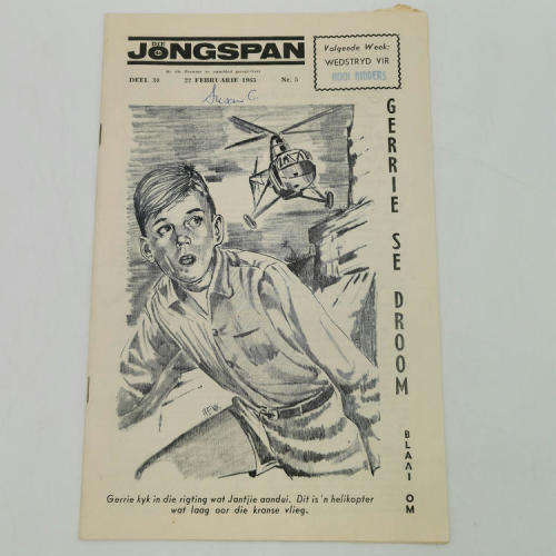 Die Jongspan Afrikaanse nuusblad 22 Februarie 1965