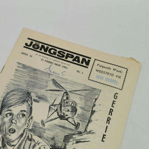 Die Jongspan Afrikaanse nuusblad 22 Februarie 1965
