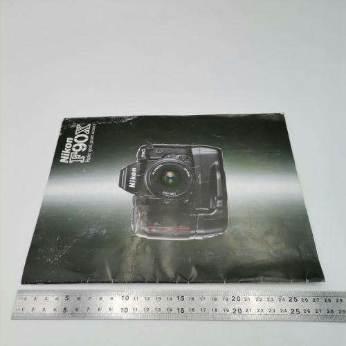 Nikon F90 X advertising booklet