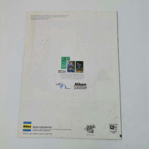 Nikon F90 X advertising booklet