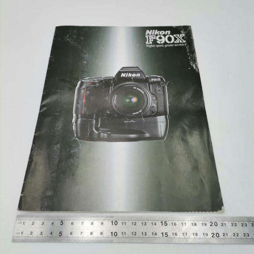 Nikon F90 X advertising booklet