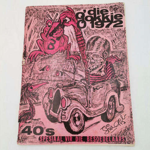 Die Gokkie 1972 cartoon booklet for the Goudstadse Onderwyskollege