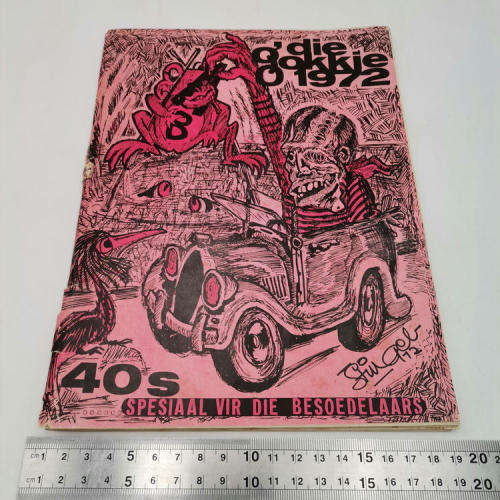 Die Gokkie 1972 cartoon booklet for the Goudstadse Onderwyskollege