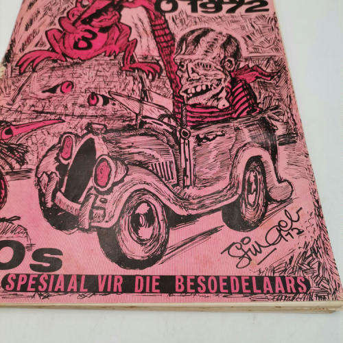 Die Gokkie 1972 cartoon booklet for the Goudstadse Onderwyskollege
