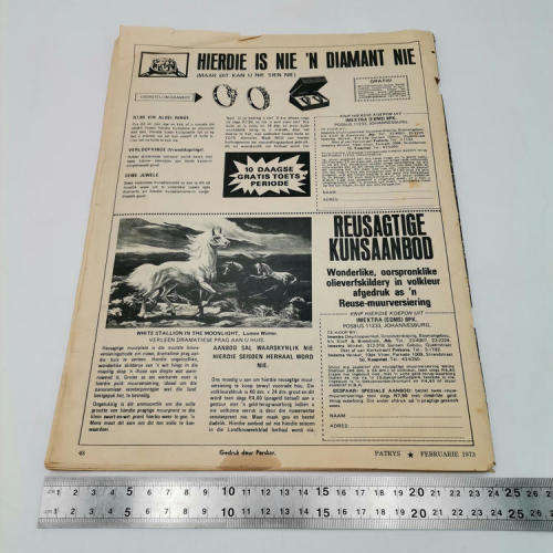 Patrys magazine - February 1973 - Hoërskool uitgawe