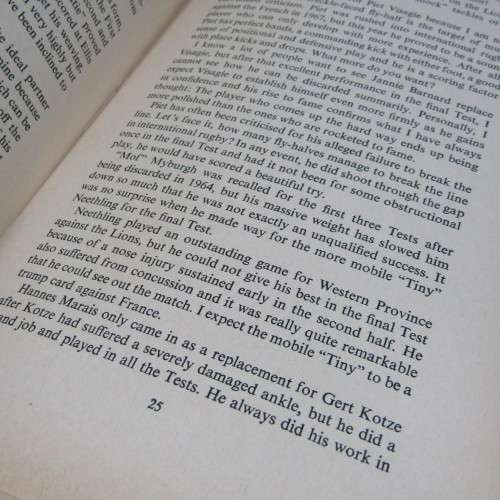 Springboks on Trial by Lionel Wilson - 1968 Edition