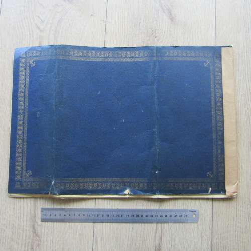 British Warships - The Royal Navy book published by the Illustrated London news - some damage