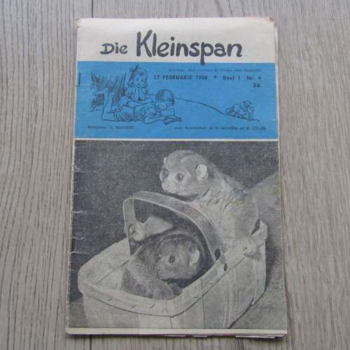 Lot of 11 books - Die Kleinspan 1958 to 1960 - 8 with covers repaired - rarely seen