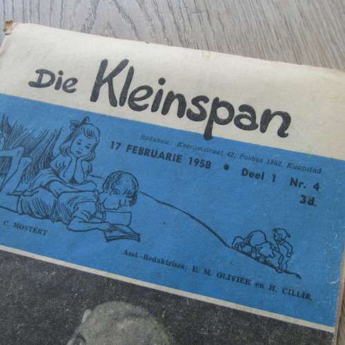 Lot of 11 books - Die Kleinspan 1958 to 1960 - 8 with covers repaired - rarely seen