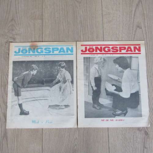 Die Jongspan Afrikaanse nuusblad - lot of 11 items (no. 32 to 42) 27 Sept 1965 to 6 Dec 1965
