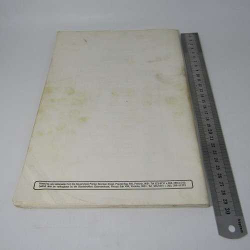 1996 Government Gazette with the new constitution of South Africa