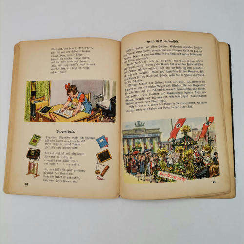 Hirt`s Berliner Fibel Nazi German 1939 Propaganda