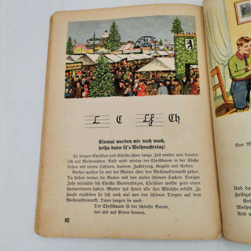 Hirt`s Berliner Fibel Nazi German 1939 Propaganda