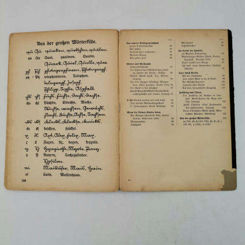 Hirt`s Berliner Fibel Nazi German 1939 Propaganda